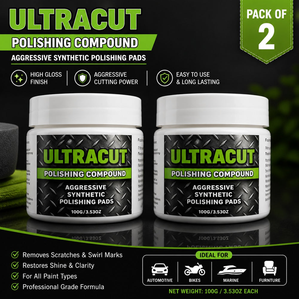 Ultracut Polishing Compound  with sponge Pack Of 2
