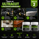 Ultracut Polishing Compound  with sponge Pack Of 2