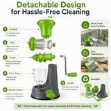 Portable Hand Juicer with Suction Base & Juice Cup