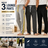Track Pant  Pack Of 3 (assorted Color, pattern, design)