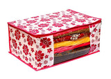 Saree Organizer For Wardrobe - Foldable Saree Covers With Zip