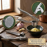 Stainless Steel Garlic Press Crusher