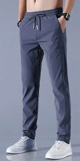 Combo Dark grey & Black Men's NS Lycra Track Pants ( pack of 2) - CL-MA-504