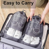 Shoe Bags Pouches Travel pack of 3