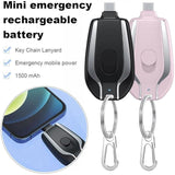 Keychain Power Bank PACK OF 2(random colour)